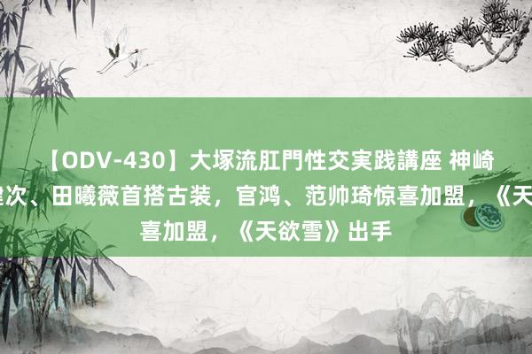 【ODV-430】大塚流肛門性交実践講座 神崎まゆみ 檀健次、田曦薇首搭古装，官鸿、范帅琦惊喜加盟，《天欲雪》出手