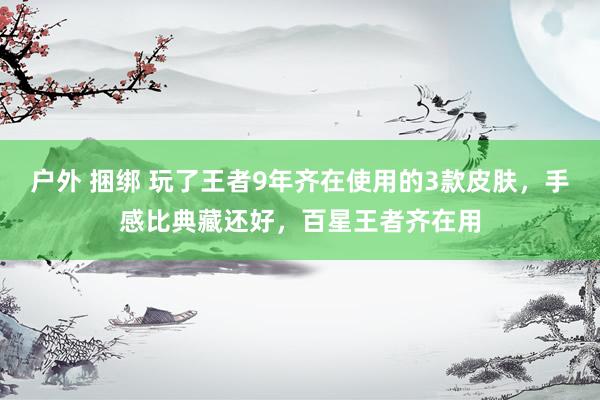 户外 捆绑 玩了王者9年齐在使用的3款皮肤，手感比典藏还好，百星王者齐在用