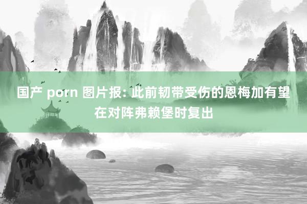 国产 porn 图片报: 此前韧带受伤的恩梅加有望在对阵弗赖堡时复出
